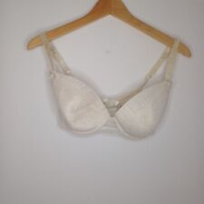 Florence & Fred Bra 32dd Ivory Cream Pretty Underwired Padded Lace F&F