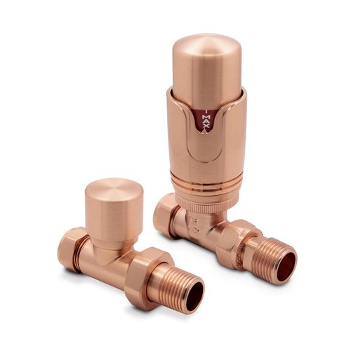 Straight copper valves - copper,