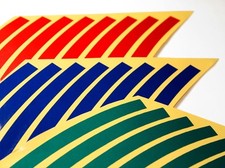 Wheel decal rim - rim, stripes