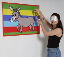 Pin the Tail on the Donkey boy or girls classic Party Game Girl Multi Player