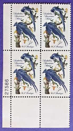Scott 1241 plate block - scott, mnh