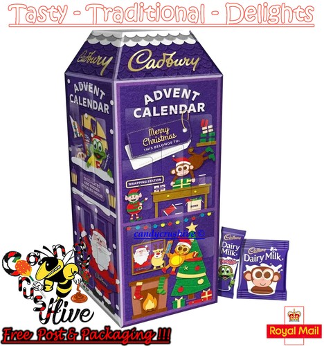 Cadbury chocolate christmas - 3d,