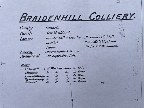 Mining plans braidenhill - mining, of