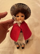 Vintage Welsh Souvenir Doll