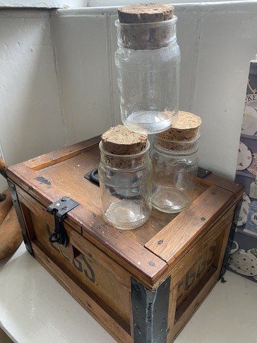 Vintage landliebe glass jars - landliebe,