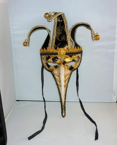 Venetian jester masquerade - venetian,