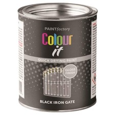 Paint Factory Black Iron Gate