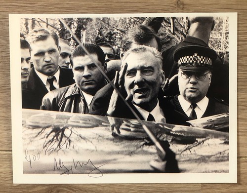 Signed photo reg kray - reg,