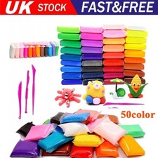 Air Dry Clay, 50 Colors