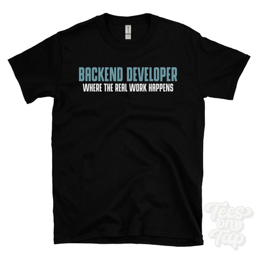 Backend developer where - where, the