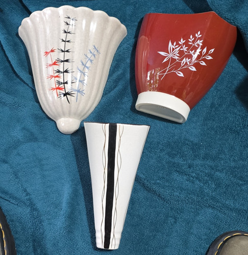 Ceramic wall vases crown - ceramic,