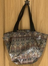 Liberty Multi Coloured/ Liberty Print. Vintage Shopping Tote Bag for Restoration