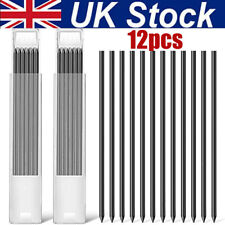 12Pcs 2.8mm Tracer Pencil Refills Scriber Deep Hole Pen Lead Solid Carpenter Set