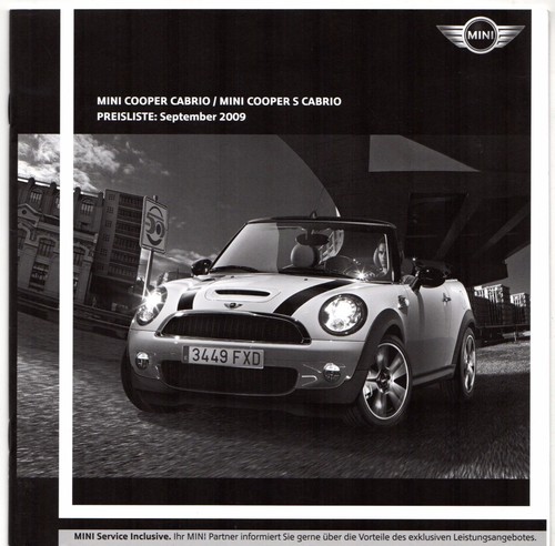 Mini cabrio specifications - mini,