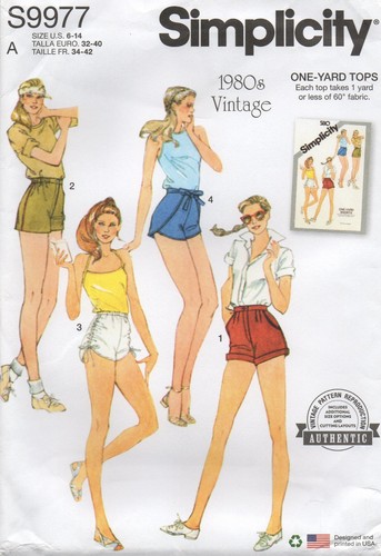 Simplicity sewing pattern 9977 - pattern,