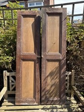 Victorian Cupboard Pantry Doors Set Original Hardware