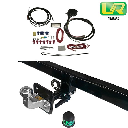 Detachable flange towbar 13p - detachable,