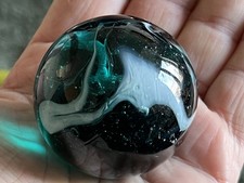 Large blue white glass - blue,,