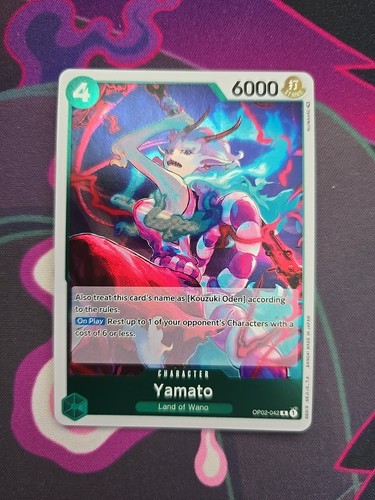 Op02 042 yamato rare - one, piece