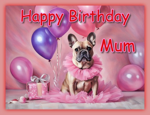 Happy birthday mum greeting - birthday,