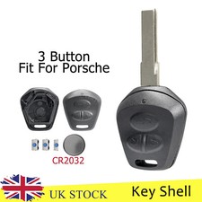 For Porsche 911 996 Boxster S 986 Replacement 3B Key Case Shell Remote Fob Shell
