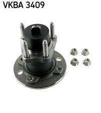 SKF VKBA3409 Wheel Bearing Kit Rear Suspension Replacement Fits Opel Vauxhall
