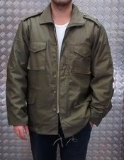 US Military Style M65 Lined Combat Jacket Green MOD/Scooter - All Sizes NEW