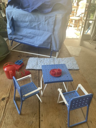 Vintage sindy camping trailer - vintage,