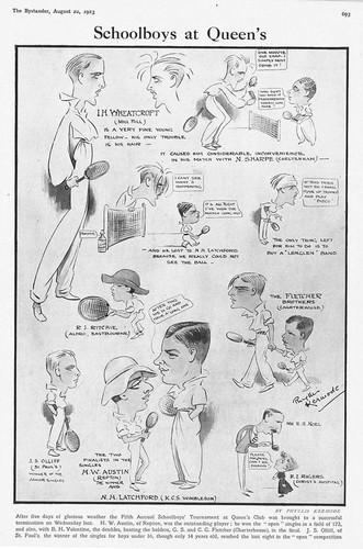 Tennis caricatures the - tennis,