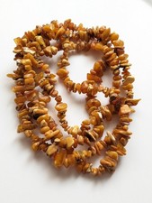 Vintage Flapper Length Amber