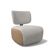 Modulax Timu Lounge Chair With Swivel Mikah Perlino Mix RRP £695