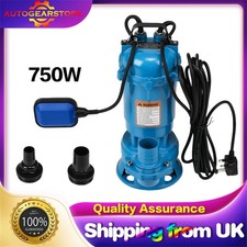 750W Submersible Dirty Water
