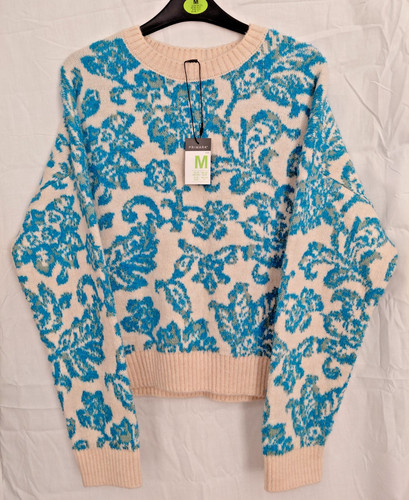 Ladies blue mix jumper - mix,