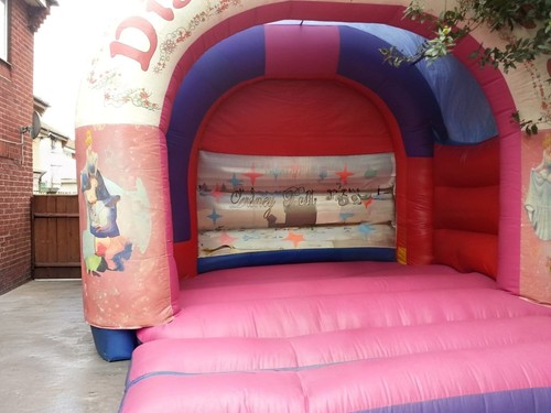 Princess bouncy castle 1x - 1x,