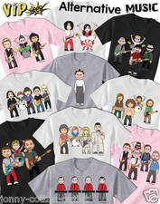 VIPwees Childrens Quality Cotton T-Shirt Alternative Music Inspired ChooseDesign