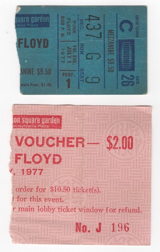 Pink floyd nyc - pink, 7/1/77