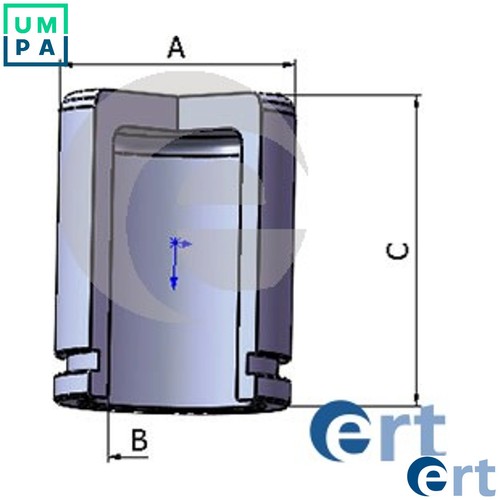 Piston brake caliper 150769 - caliper, 150769-c