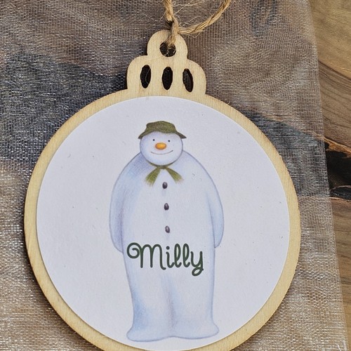 Personalised the snowman - personalised,