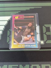 1995 WWF Magazine Cards Duke The Dumpster Droese Card #4 WWE