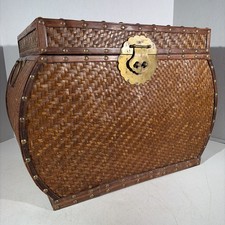 Vintage Large Brown Bombe