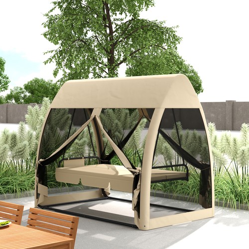Seat outdoor patio swing - 3-seat,