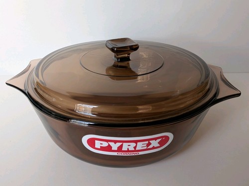 Pyrex vintage corning amber - vintage,