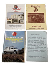 MG Owners Club Catalogue