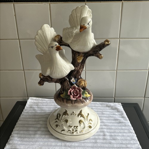 Large capodimonte italy doves - capodimonte,