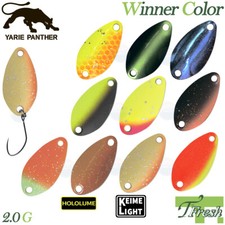 Yarie T-FRESH Winner 2.0 g Assorted Colors Trout Spoon