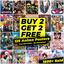 Greatest Classic Anime Films Manga Posters Poster Art Print Wall Room Decor Gift