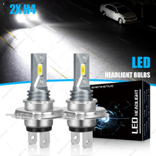 For Toyota Aygo 2005-2013 2x H4 LED Headlight Bulbs High Low Beam 6000K White