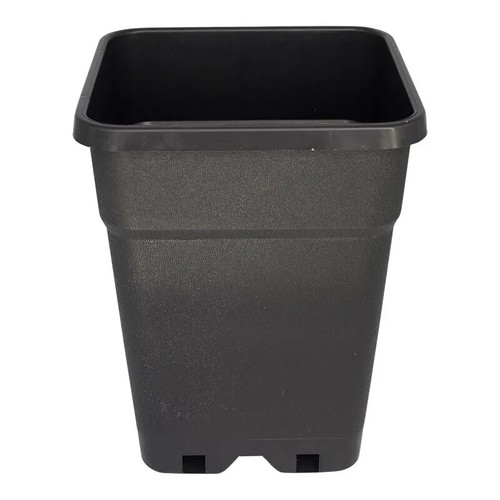 Black 7ltr square plastic - 7ltr,