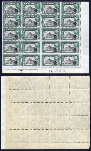 Ceylon sg387 1938 perf x - ceylon,