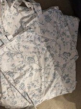 Laura Ashley Aria Eucalyptus Double Duvet Cover Set